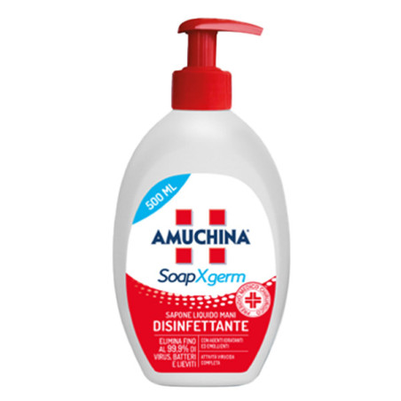 Sapone liquido disinfettante mani SoapXgerm 500ml Amuchina