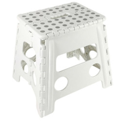 Sgabello Clic Clac alto bianco 30x22x32cm