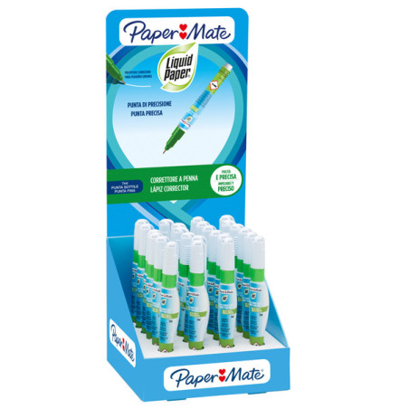 Expo correttore Micro Corretion Pen - 24 pezzi - 7ml - Papermate