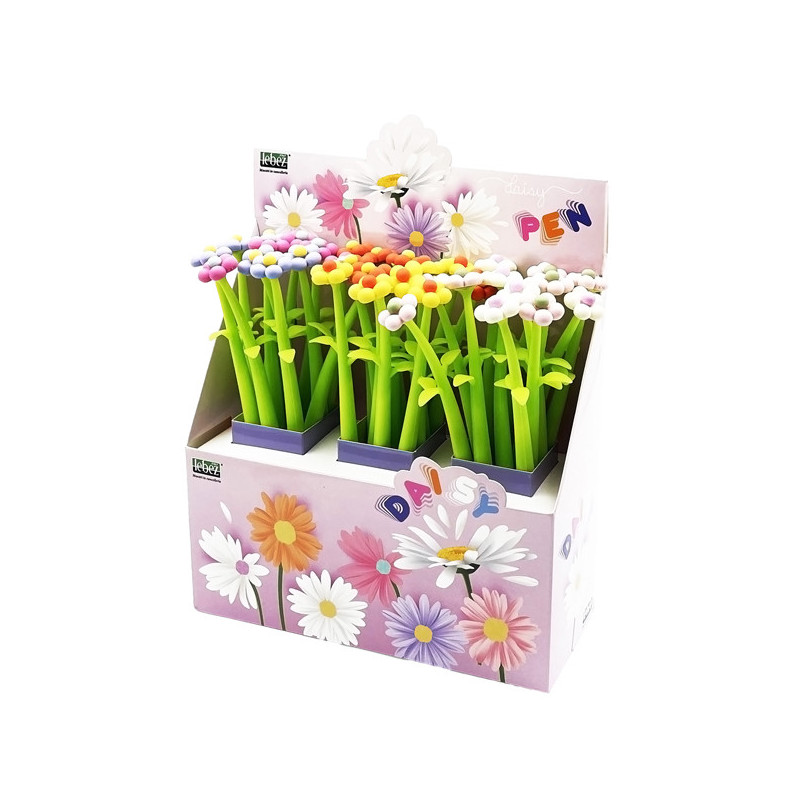 Expo 36 penne Daisy Pen flexi fantasie assortite Lebez