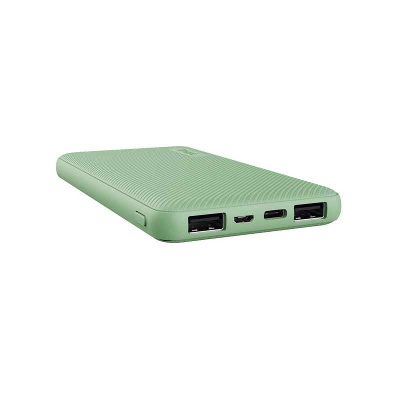 Powerbank ultrasottile da 10.000 mAh Verde_Trust