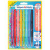 Astuccio 8 colori Flair Dual tip pennarello punta media/brush Papermate