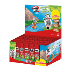 Display 40pz colla Pritt Stick 43gr Avventura nella natura BTS 2024 Henkel