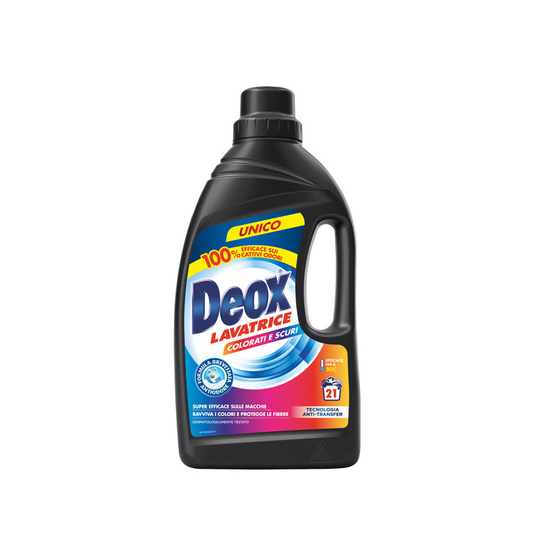 Detersivo lavatrice Deox Colorati e Scuri 1050ml