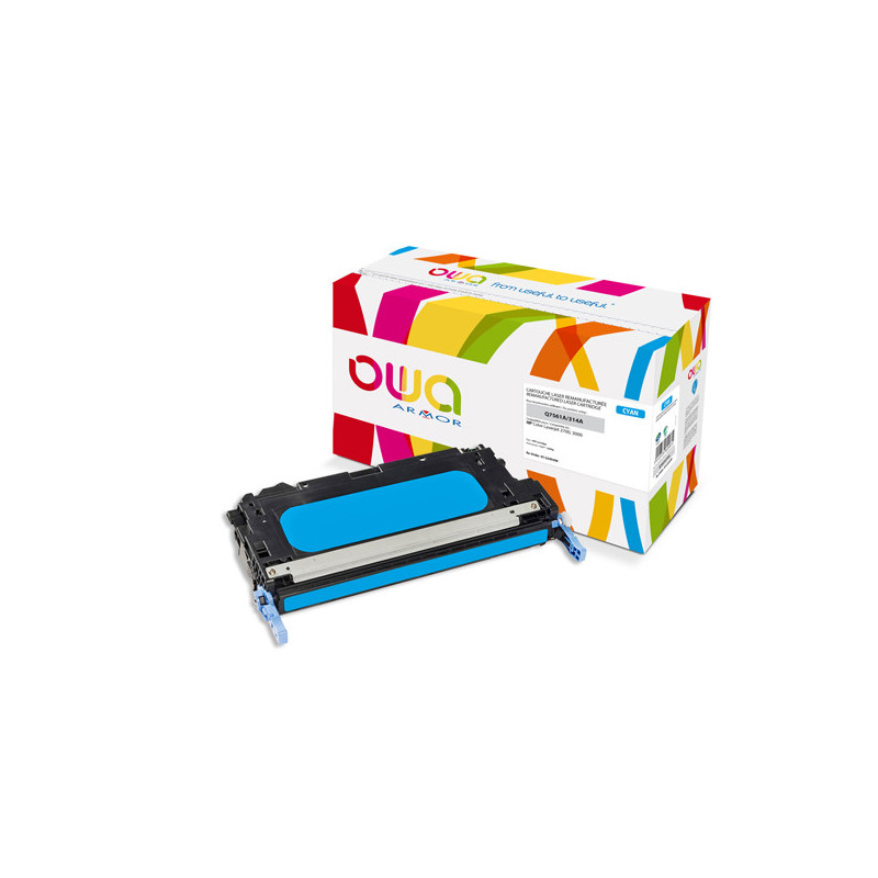 Toner Ciano Armor per HP Color Laserjet 2700, 3000 per 3500pag