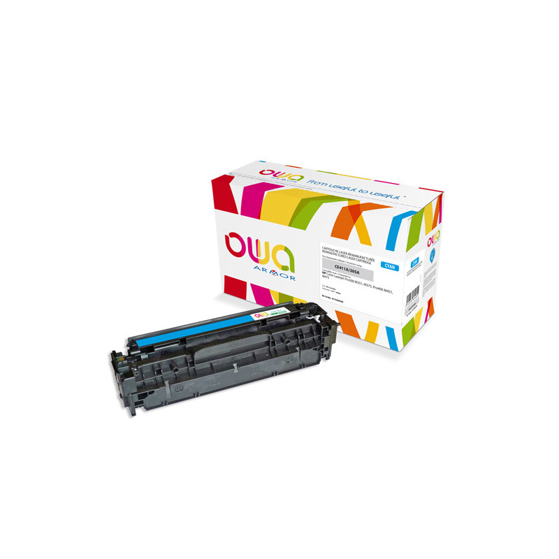 Toner Ciano Armor per HP Clj Pro300 M351, M375, Pro400 M451, M475