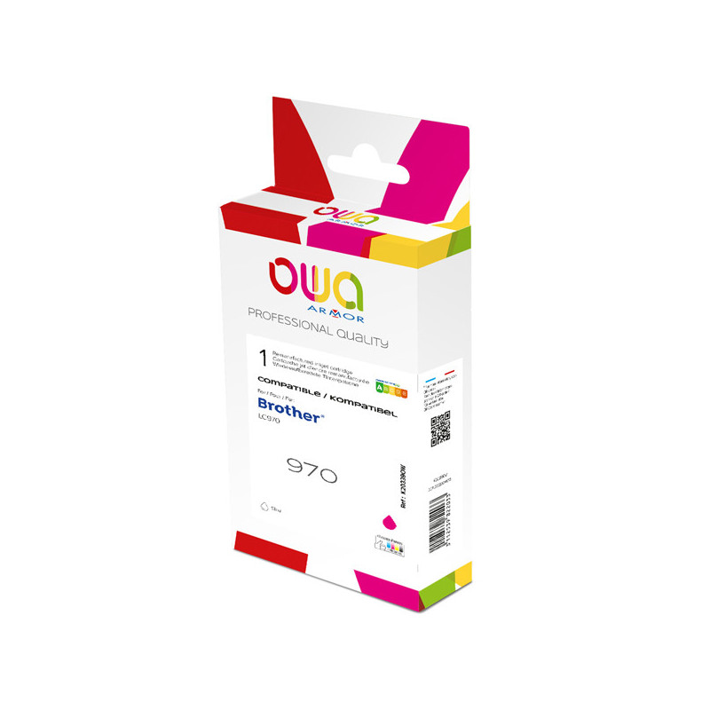 Armor Cartuccia Magenta PER BROTHER LC 970/ LC1000