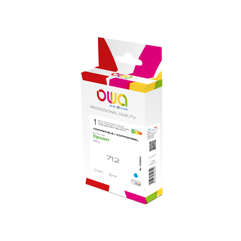 Armor Cartuccia Ciano PER EPSONSTYLUS D78, D92, S20, BX300, SX100 SERIE