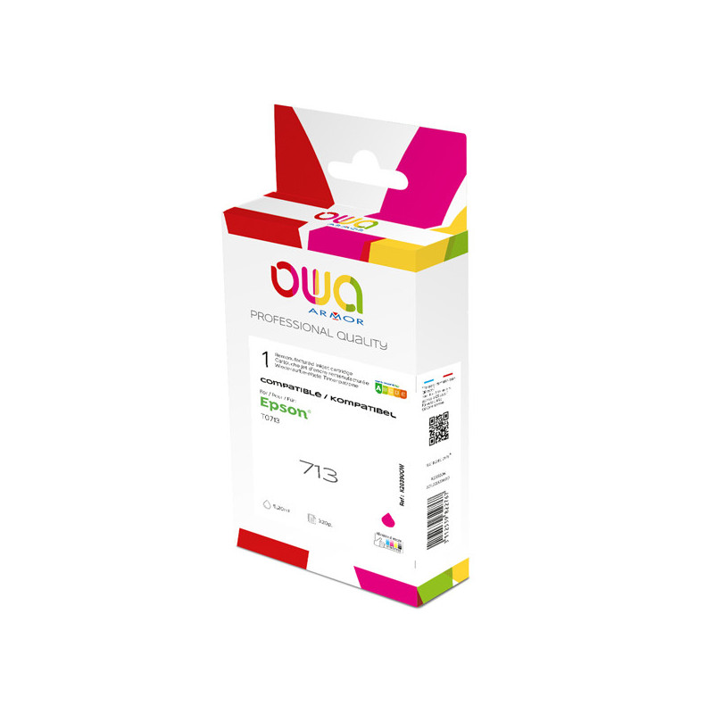 Armor Cartuccia Magenta PER EPSONSTYLUS D78, D92, S20, BX300, SX100 SERIE