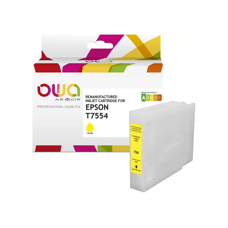 Armor Cartuccia Compatibile Giallo per Epson T7554