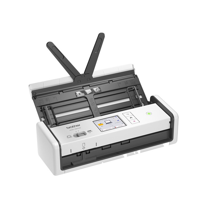 Brother Scanner desktop compatto con duplex (DUAL CIS) e wireless.