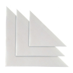 10 BUSTE ADESIVE TASCA TR 10 TRIANGOLARE 10X10CM