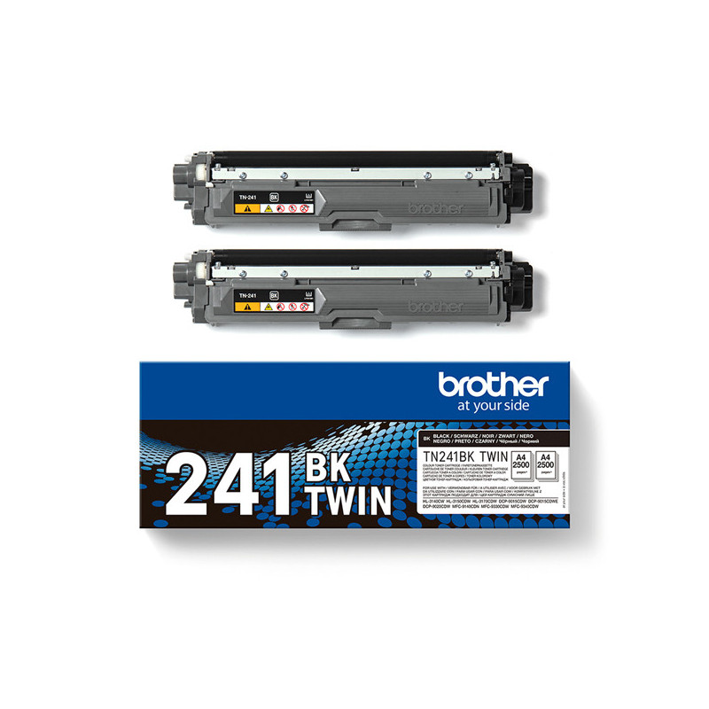 Bundle di 2 toner TN-241 nero da 2.500 pagine/cad.