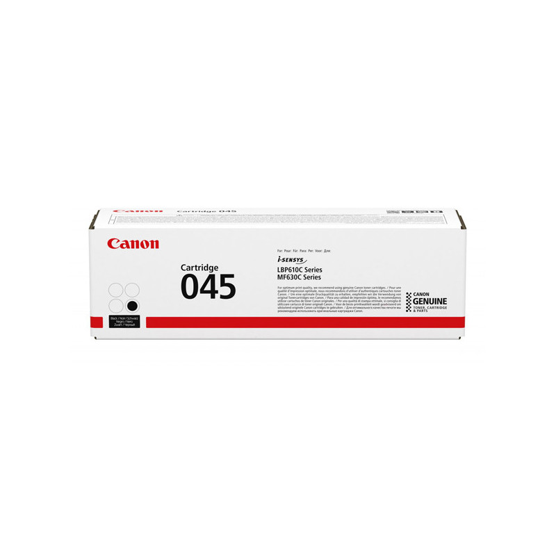 TONER CANON CRG 045 BK NERO PER LBP613Cdw, LBP611Cn MF635Cx, MF633Cdw, MF631Cn