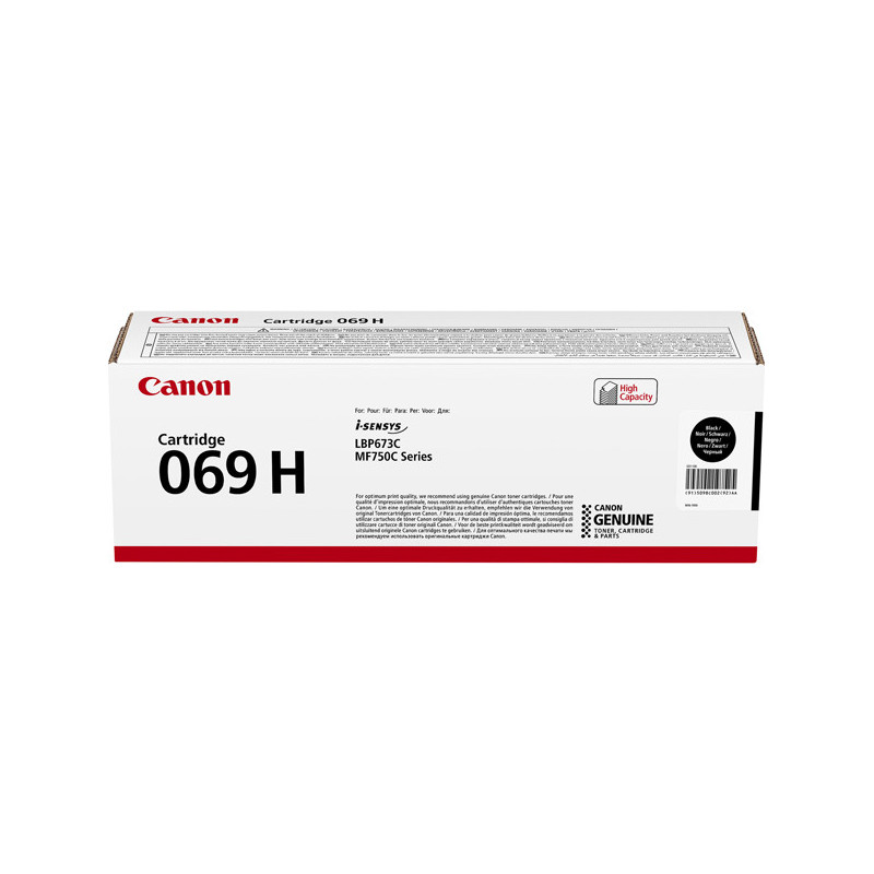 Canon Toner Nero 069H-7.600 pag