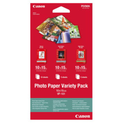 CANON CONF. MULTIPLA CARTA FOTO VP-101 10x15cm GP-501 10fg SG-201 5fg PP-201 5fg