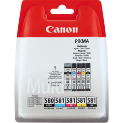 CANON INK PGI-580/CLI-581 MULTIPACK BK/CMYK