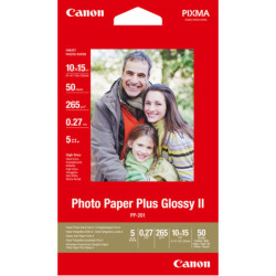 CANON CARTA FOTOGRAFICA PP-201 260g/m2 10x15cm 50 fogli