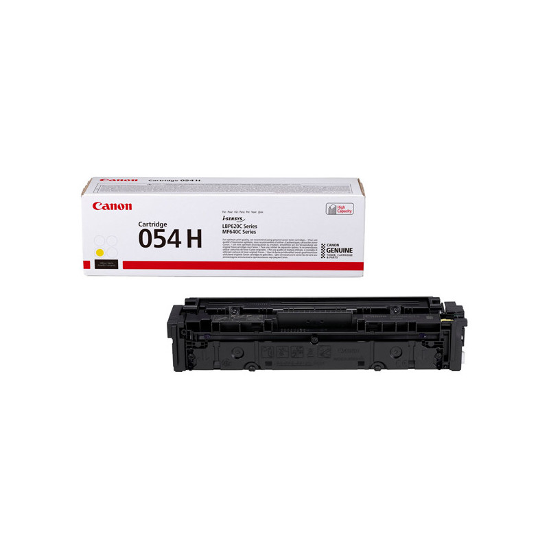 Canon Toner giallo 054 HC LBP623Cdw LBP621Cw MF645Cx MF643Cdw MF641Cw-2.300 pag