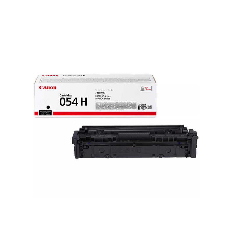 Canon Toner nero 054 HC LBP623Cdw LBP621Cw MF645Cx MF643Cdw MF641Cw-2.300 pag