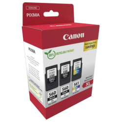 Canon Cartuccia Ink MultiPack PG-560XLx2/CL-561XL