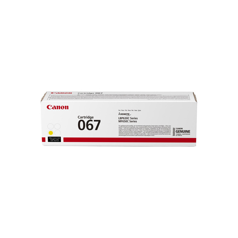 Canon Toner 067 Giallo_1.250 pag