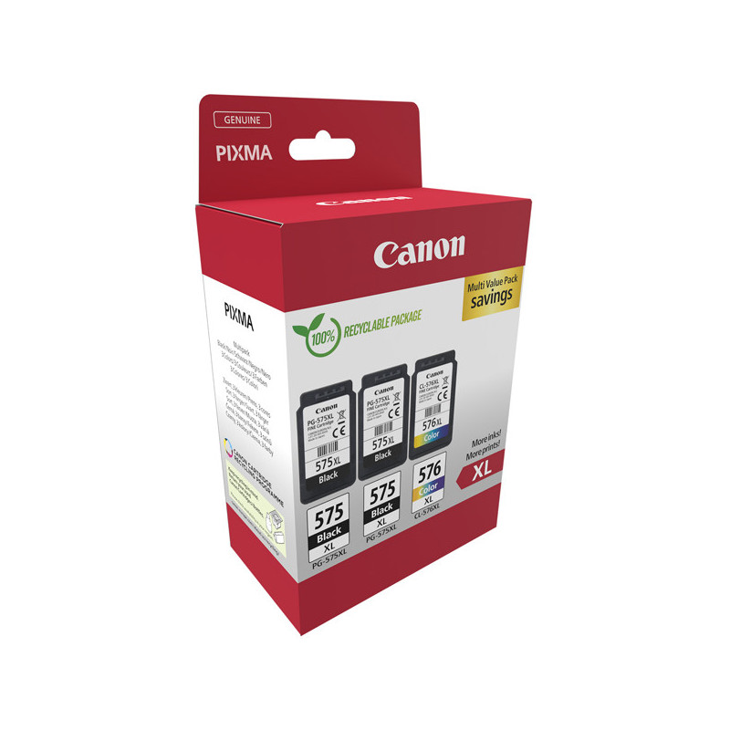 Canon Cartuccia Ink Multipack PG-575XLx2/CL-576XL