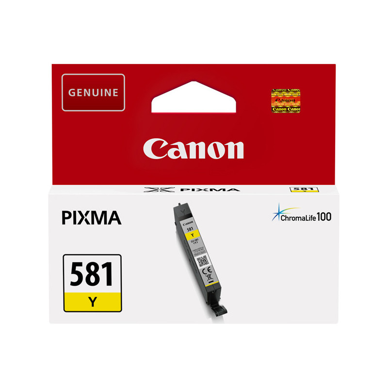 CARTUCCIA CANON GIALLO INK CLI-581 Y