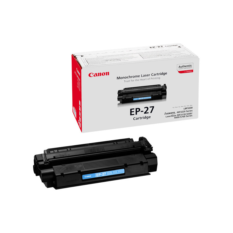 TONER NERO EP27 LBP3200 MF 3110 5630/50 MF3240 MF5630