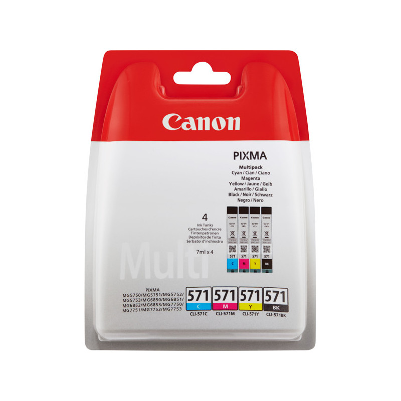 CANON CLI-571 C/M/Y/BK MULTIPACK