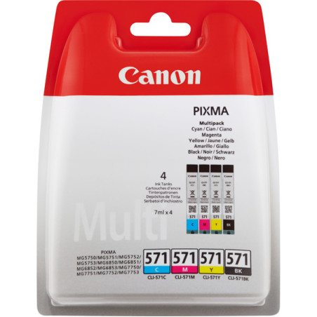 CANON CLI-571 C/M/Y/BK MULTIPACK