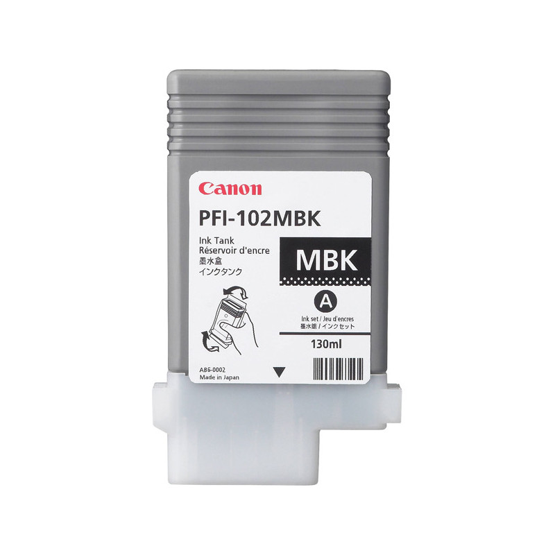 REFILL OPACO NERO MATTE PFI-102MBK IPF500/600/700