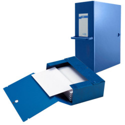 Scatola archivio Big 120 250x350mm blu c/maniglia Sei Rota