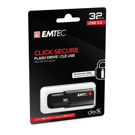 Emtec Memoria B120 Clicksecure 32GB