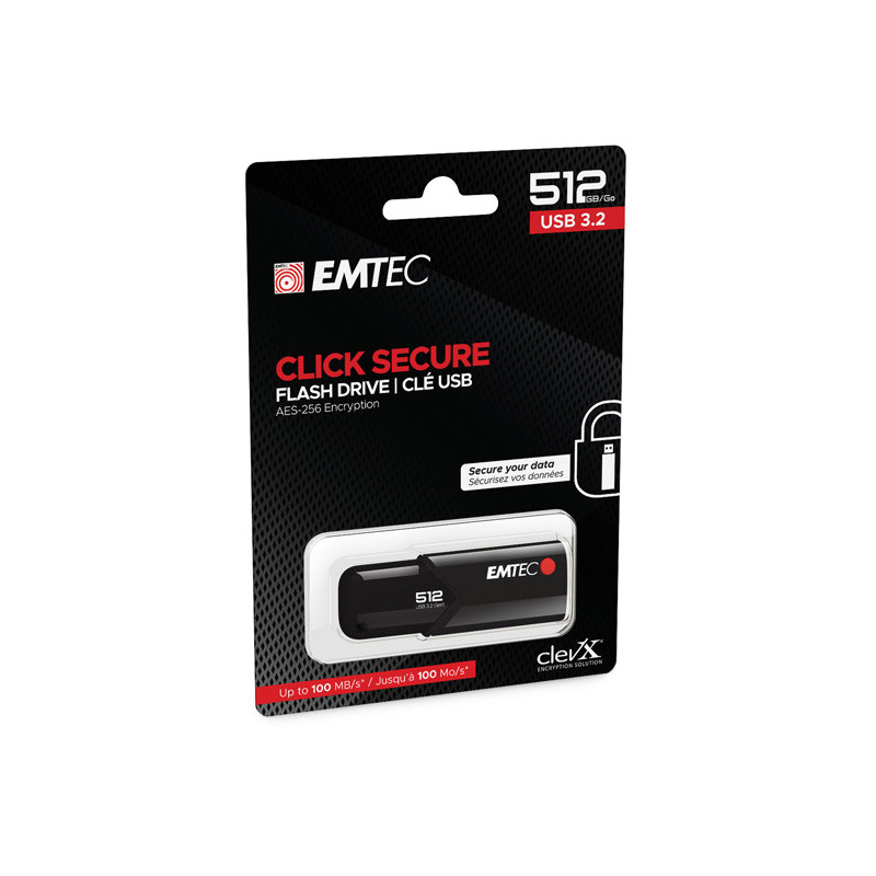 Emtec Memoria B120 Clicksecure 512GB