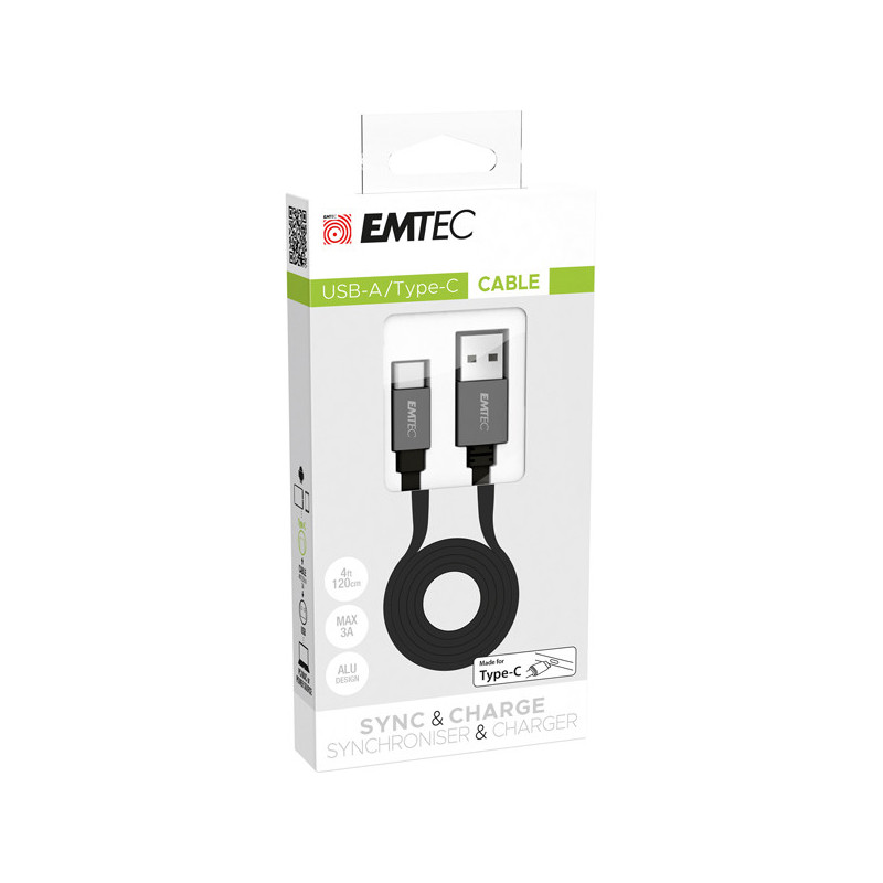 Emtec Cavo USB-A to type C T700