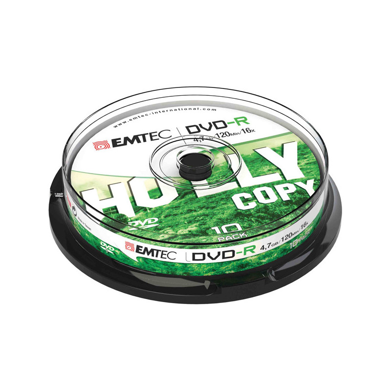 DVD-R EMTEC4,7GB 16X SPINDLE (kit 10zp)