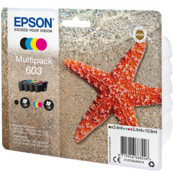 Cartucce di inchiostro Epson Multipack BK/C/M/Y serie 603 Stella Marina