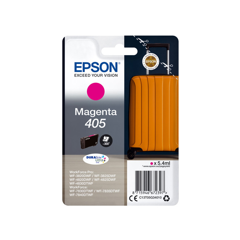 Cartucce di inchiostro Epson Magenta serie 405