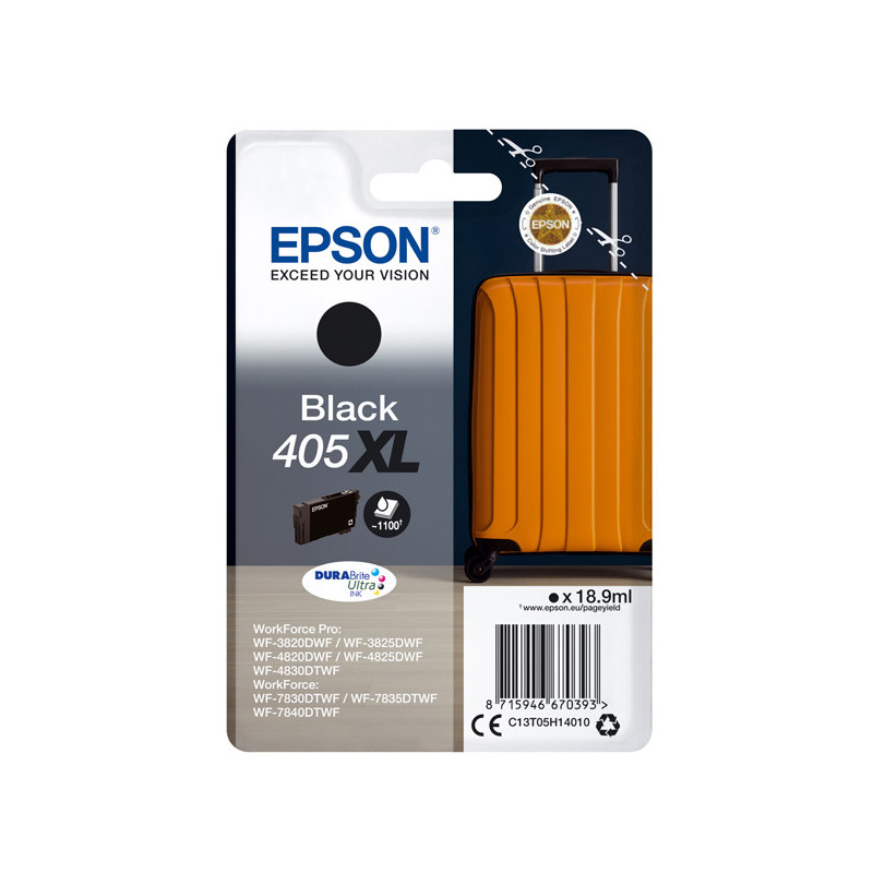 Cartucce di inchiostro Epson Nero serie 405XL