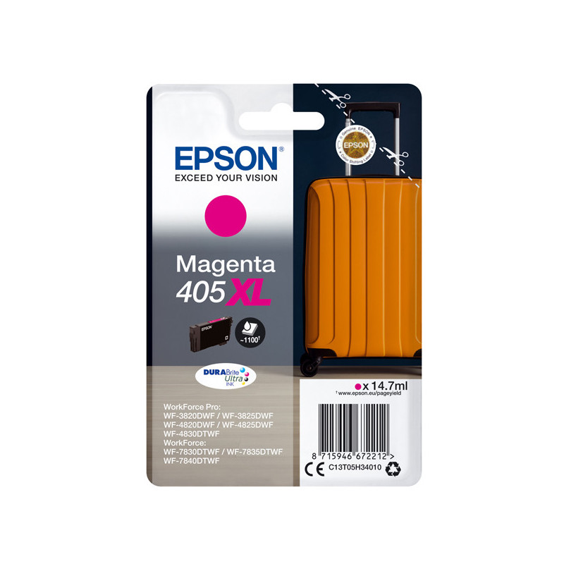 Cartucce di inchiostro Epson Magenta serie 405XL