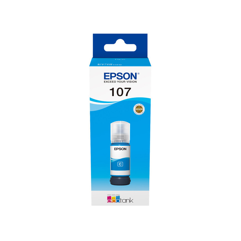 Epson Cartuccia EcoTank 107 Ciano