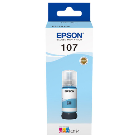 Epson Cartuccia EcoTank 107 Ciano Chiaro