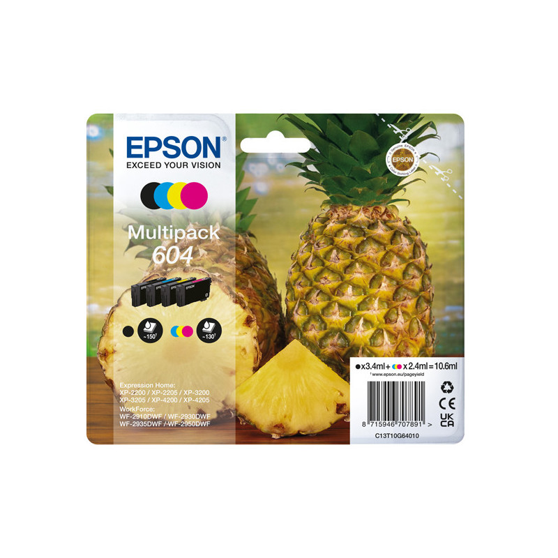 Epson Multipack 604 Ananas BK/C/M/G