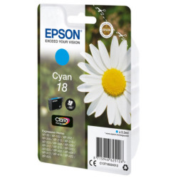 CARTUCCIA CIANO EPSON CLARIA HOMESERIE 18/MARGHERITA IN CONF. BLISTER RS