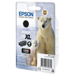 CARTUCCIA NERO EPSON CLARIA PREMIUM SERIE 26XL/ORSO POLARE, IN BLISTER