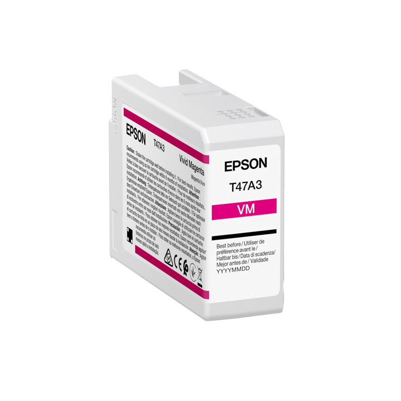 Epson Cartuccia Vivid Magenta T47A3 per UltraChrome Pro 10 _50ml