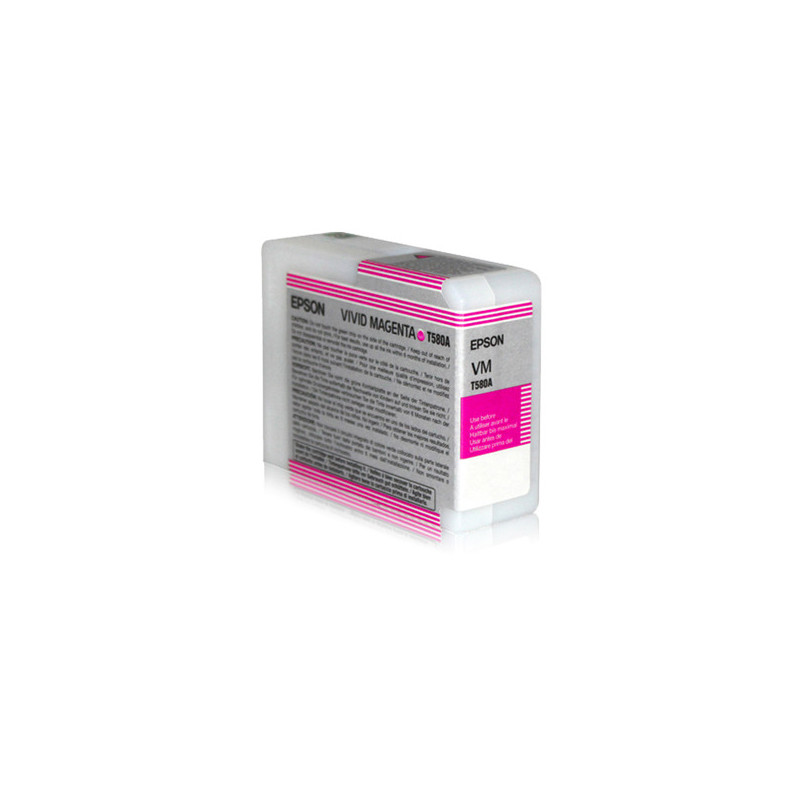 TANICA INCHIOSTRO A PIGMENTI EPSON ULTRACHROME K3 VIVID-MAGENTA (80ML).