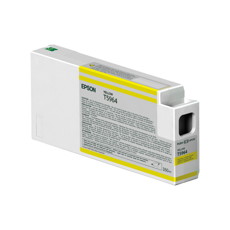 TANICA INCHIOSTRO A PIGMENTI GIALLO EPSON ULTRACHROME HDR (350ML)