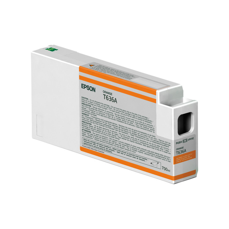 TANICA INCHIOSTRO A PIGMENTI ARANCIO EPSON ULTRACHROME HDR(700ML).